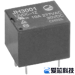 宏发JQC-3FF/012-1ZS的视图